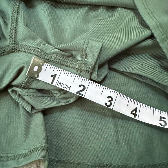 Lucky in Love Active Skort Green Large Ruffle Tennis Golf Pickleball Skirt - Picture 7 of 8